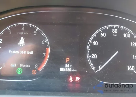 2019 Honda Accord Sport z USA, uszkodzony, nr VIN 1HGCV1F3XKA043314